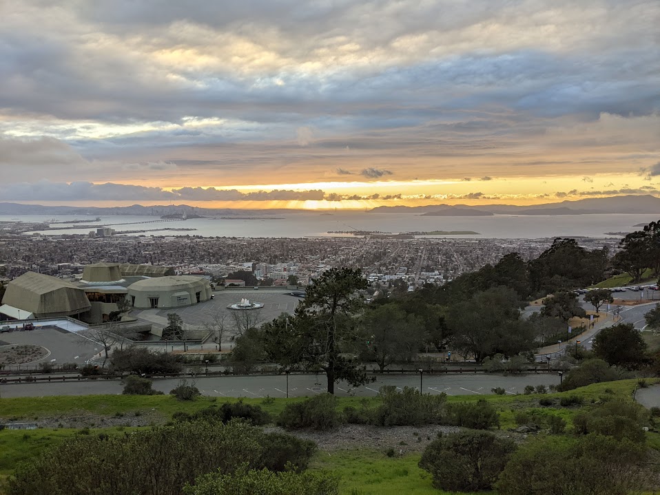 Sunset views from MSRI